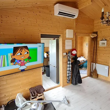 Nad Jeziorem Holiday home *