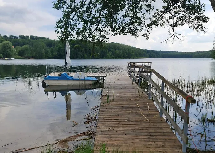 Nad Jeziorem Holiday home Prusim