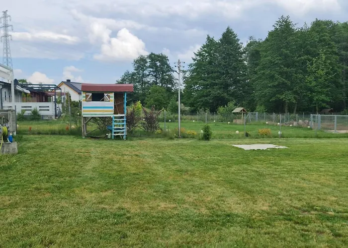 Nad Jeziorem Holiday home Prusim